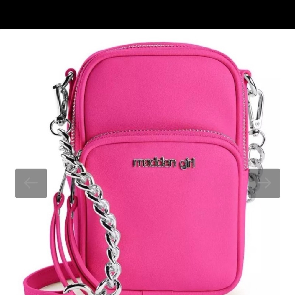 Madden Girl Pink Crossbody Bag